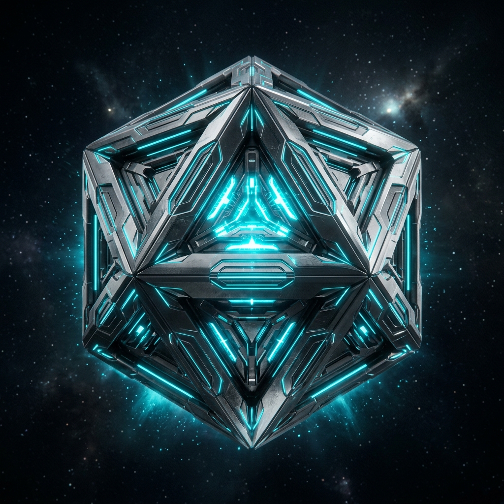 Futuristic Geometric Object